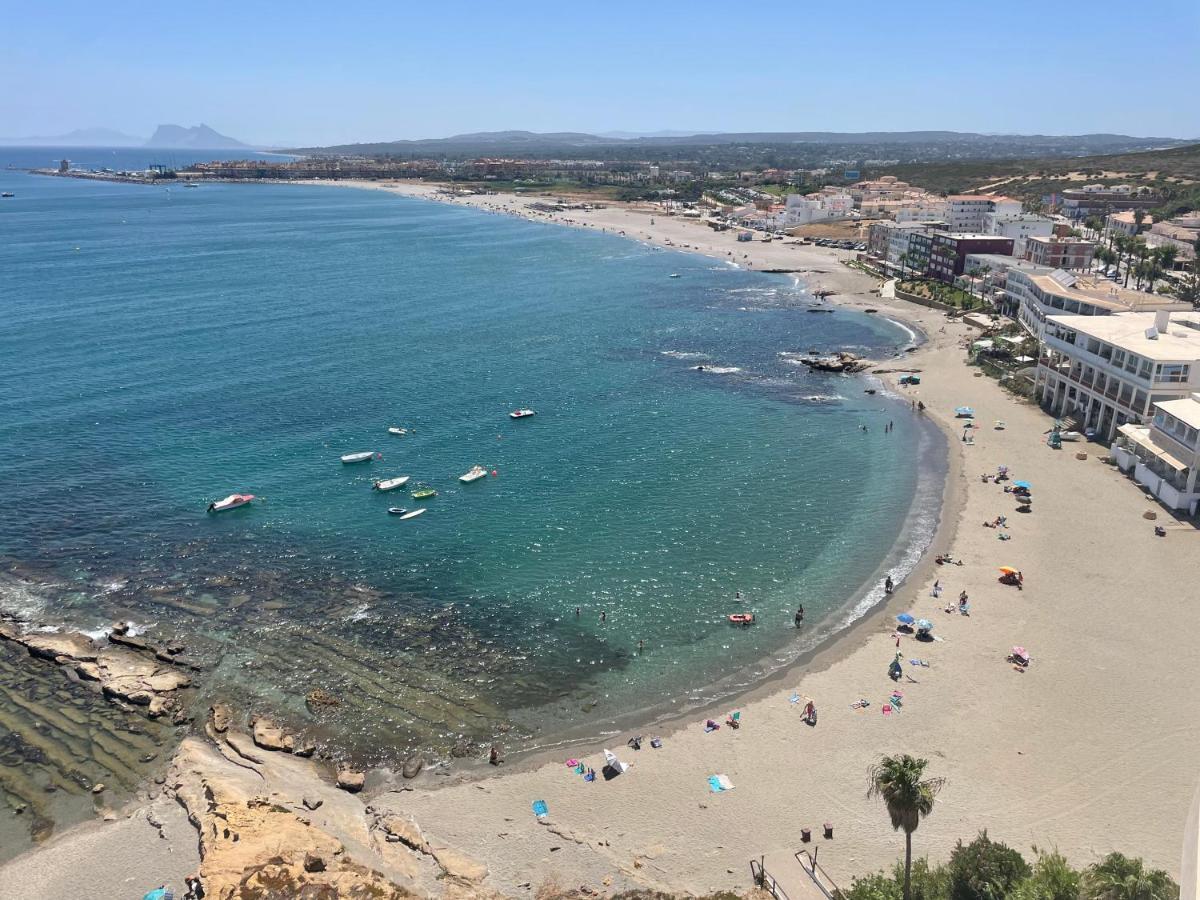 Maravilloso Apartamento En Primera Linea De Playa. Torreguadiaro Eksteriør bilde